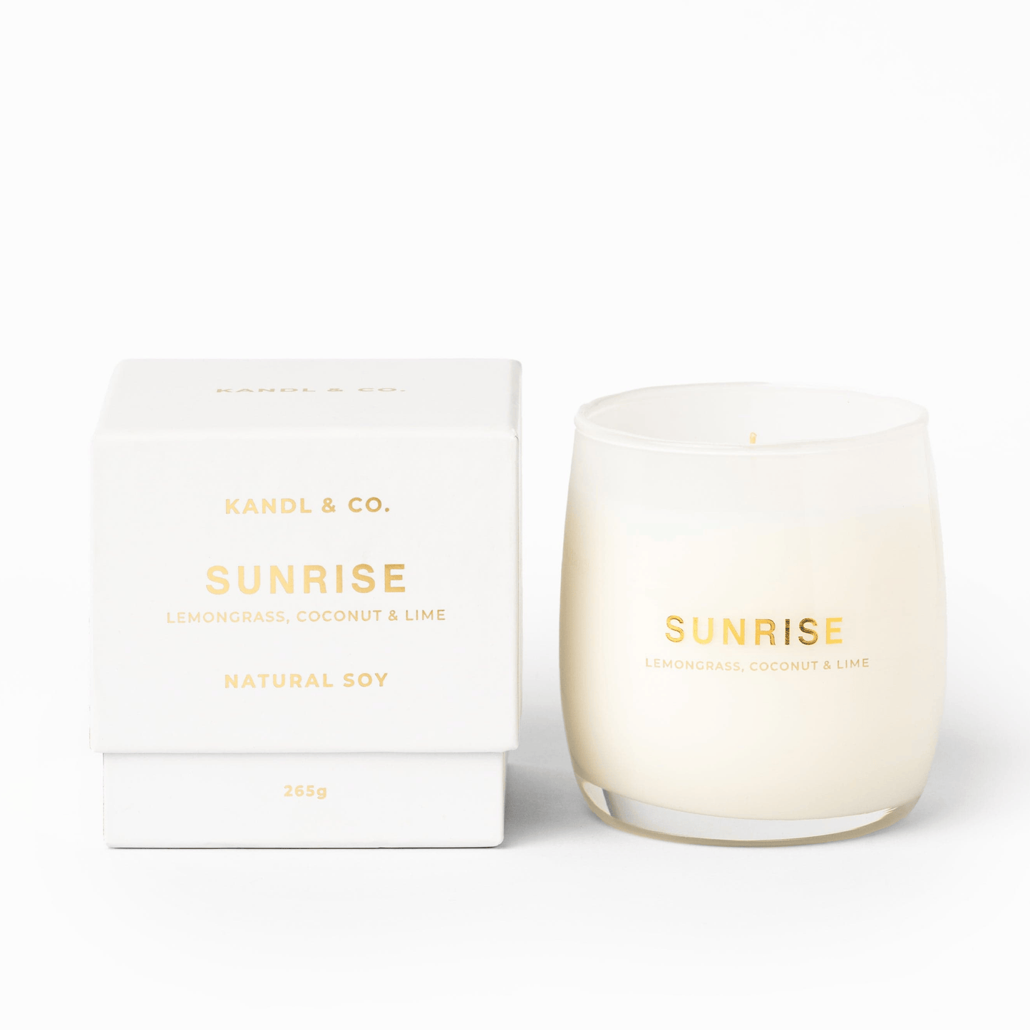 KANDL & CO Coconut & Lime Soy Candle