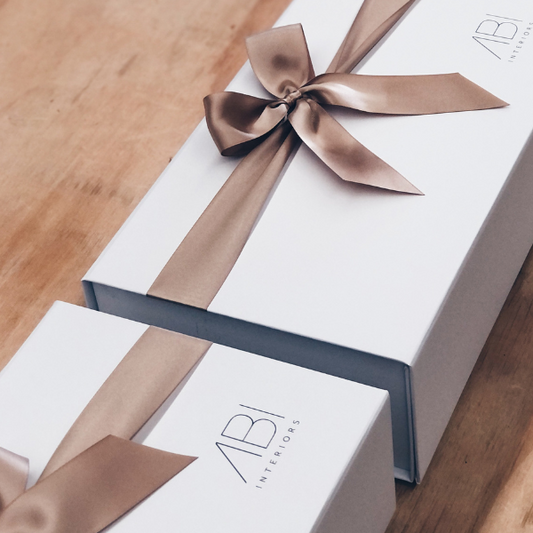Custom gift box Christmas ABI Interiors 1