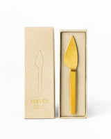 SERVED Brushed Gold 1pc Cheese Knife