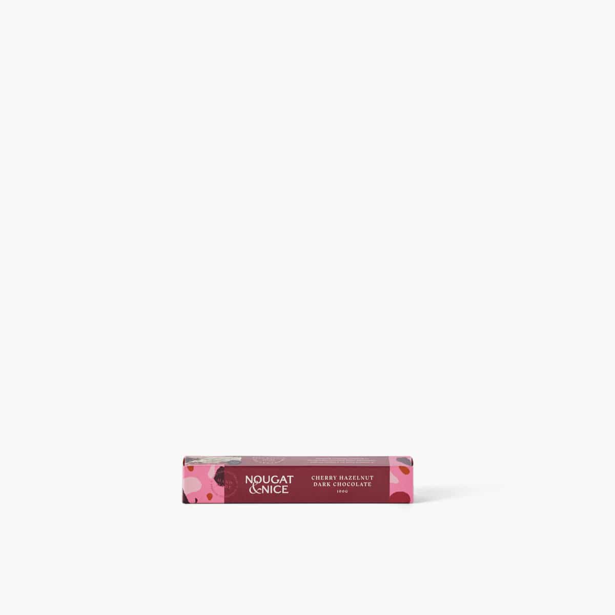 NOUGAT & NICE - Cherry Hazelnut Dark Chocolate