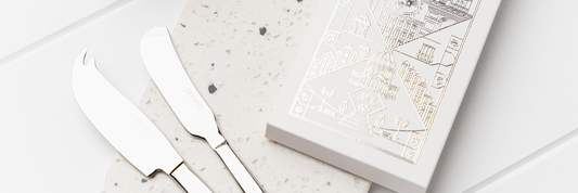 selection of gift items white theme