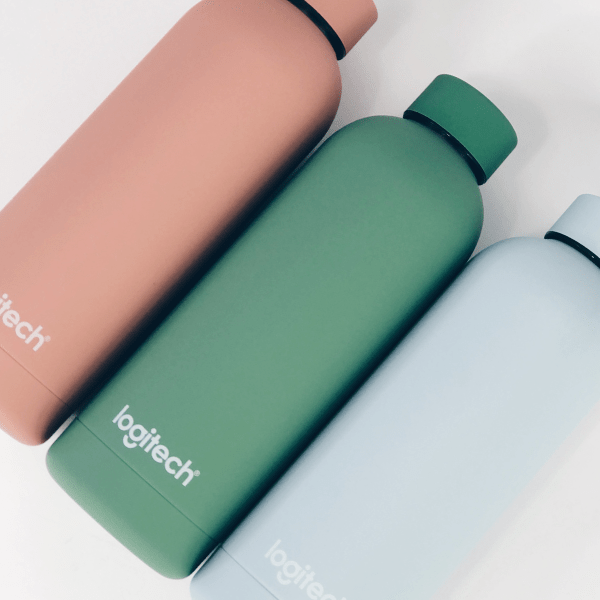 Soft Touch Custom Insulated Water Bottle with Branding