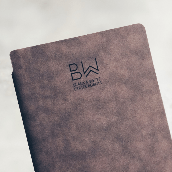 Elegant Soft Touch Branded Notebook