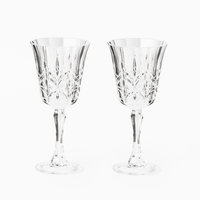 ACRYLIC Etched Wine Glass