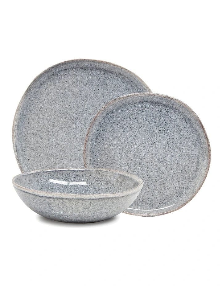 Salt & Pepper Series 12PC Dinner Set - Sky