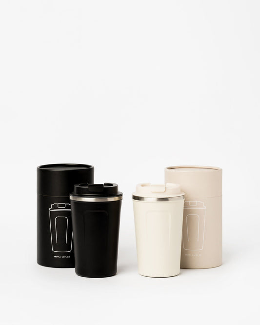 Beige Stainless Steel Portable Keep Cup