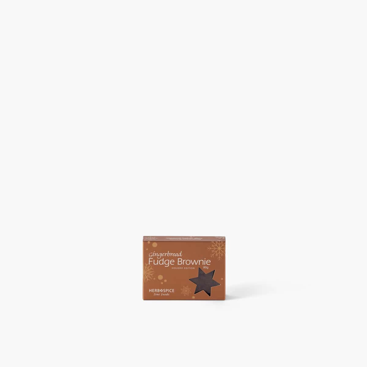 HERB & SPICE Gingerbread Choc Fudge Brownie 80g
