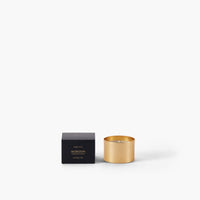 HORIZON Brushed Gold Soy Candle - Lemongrass & Ginger