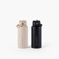 HYDRER 1L Water Bottle - Beige