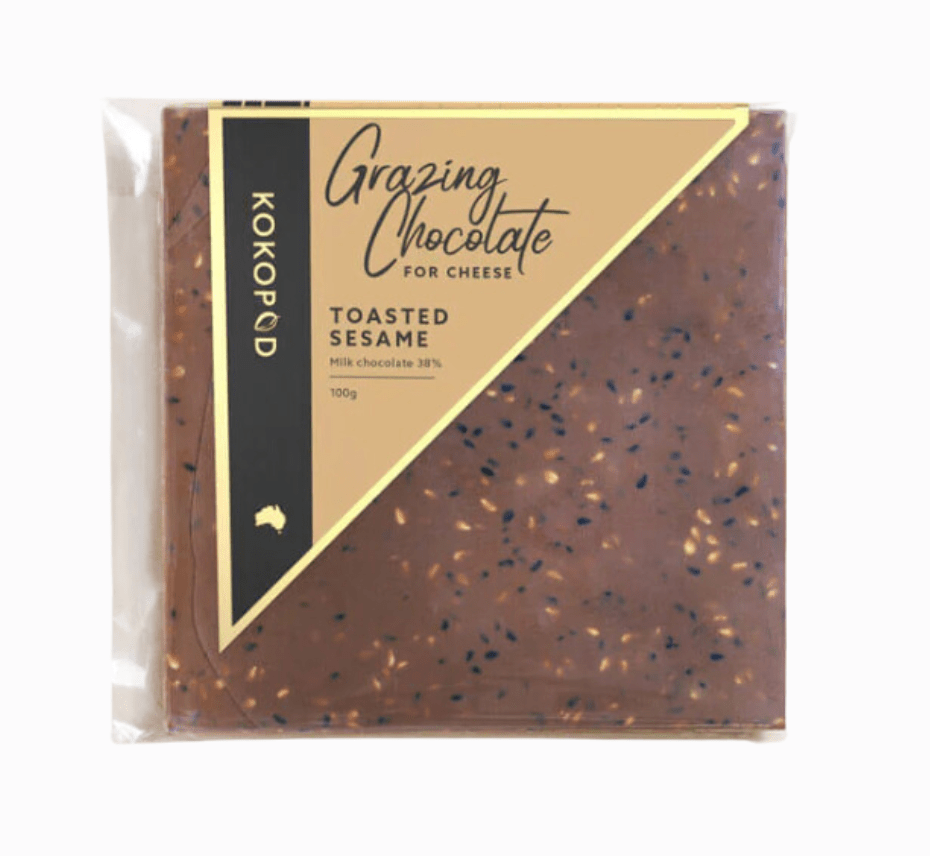 KOKOPOD Toasted Sesame Chocolate for Grazing - 100g
