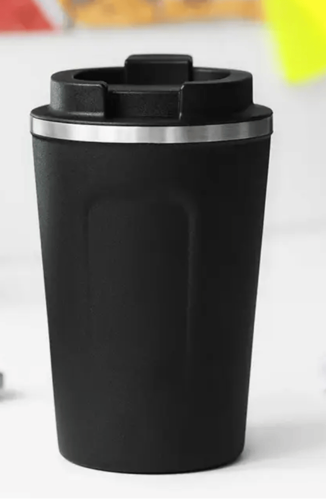 KOLA STAINLESS TRAVEL MUG BLACK