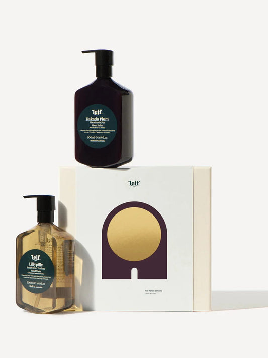 Leif Two Hands Gift Set Hand Wash & Hand Balm 500ml