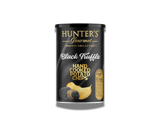 Hunter's Potato Chips - Black Truffle Canister 150g