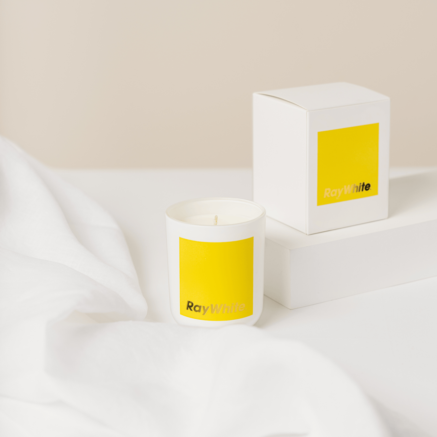 Personalised Soy Candle with Custom Branding