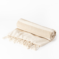 TURKISH Bath Towel - Beige