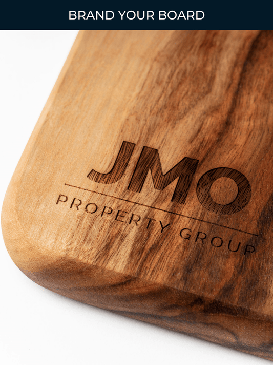 Corporate chopping board logo engraving for corporate businesses in australia