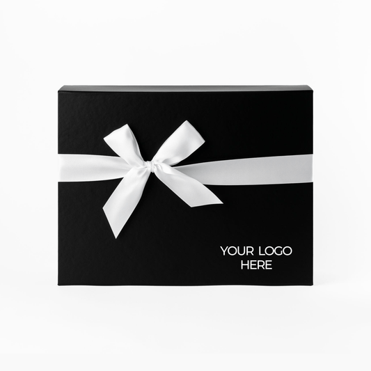 Matte Black Gift Box with Magnetic Closing Lid