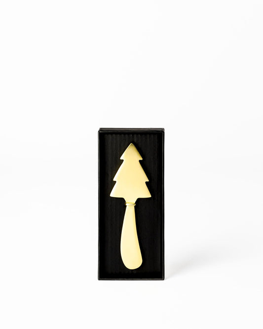 SERVED Brushed Christmas Spreader Gold