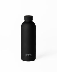 HYDRER Soft Touch Insulated Water Bottle Black - 500ml