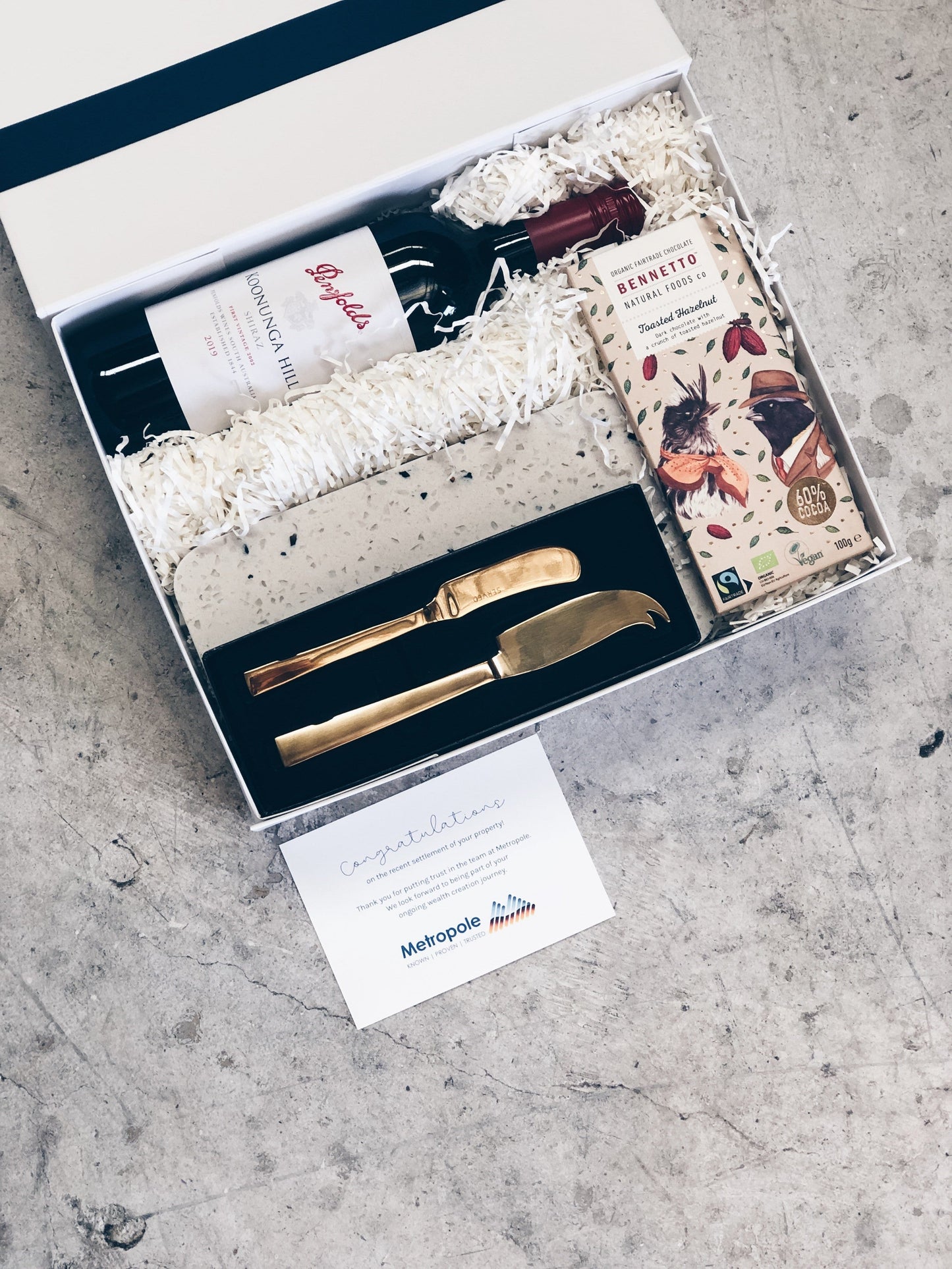 Metropole The Penfolds  Custom Client Gift