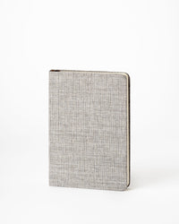 Cloth Linen Hardcover Journal Book - Grey